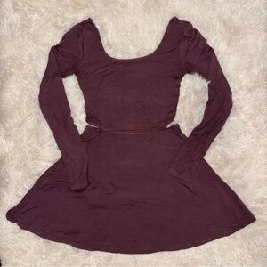 GARAGE Burgundy Dress